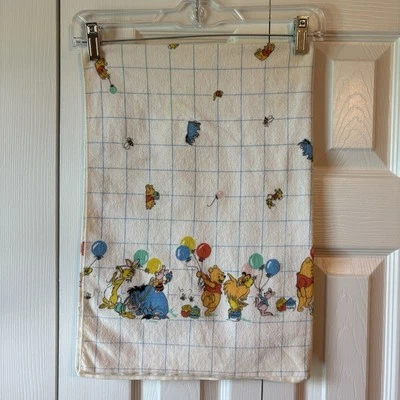 Manta de bebé Winnie The Pooh 26x38" de algodón de colección EE. UU. - Se vende como está Foto 1 de 4