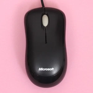 Microsoft Basic Optical Computer Mouse v2.0 USB / PS2 Compatible (Black) - Photo 1/3