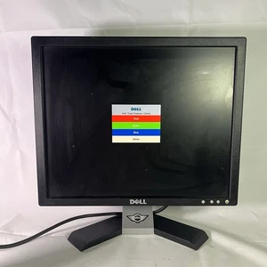 Computadora Dell E177FPc 17" VGA LCD Monitor PC Pantalla Probada Funcionando - Imagen 1 de 8