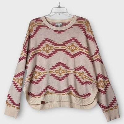 Woman’s Simply Southern Size XL Sweatshirt Top Cozy Core Aztec Western Boho - Image 1 of 4