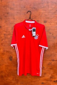 NEU MIT ETIKETT BAYERN MÜNCHEN 2016/2017 HEIM FUSSBALLTRIKOT PLAYER ISSUE ADIZERO L (8) - Bild 1 von 11