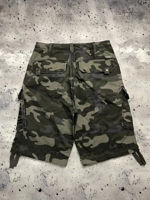 Pantalones Cortos de Combate Brandit Para Hombres Ejército Carga Camuflados LGB If Six Was Nine Estilo M De Colección Foto 1 de 4