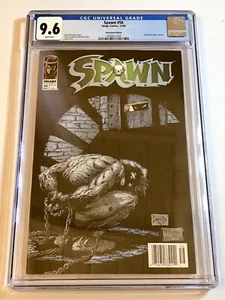 1996 Spawn #56 SCARCE *NEWSSTAND* Variant GRADED CGC 9.6 WHITE PAGES POP 3 - Picture 1 of 6