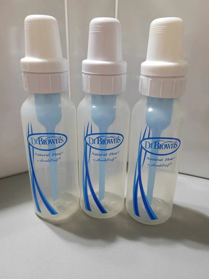 Botellas Dr. Brown's Natural Flow 8 oz - Paquete de 3 Foto 1 de 1
