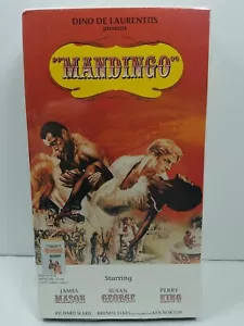Mandingo (VHS, 1991) Dino De Laurentiis, James Mason, Susan George, Ken Norton - Foto 1 di 4