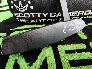 Rare Scotty Cameron Newport Custom Shop Matte Black Putter 34"⛳⛳⛳⛳⛳MINTY - Picture 1 of 17