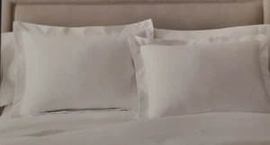 Charter Club Damask Solid GRAY 20x28 STANDARD Sham 100% Supima Cotton 550 TC Ash - Picture 1 of 3