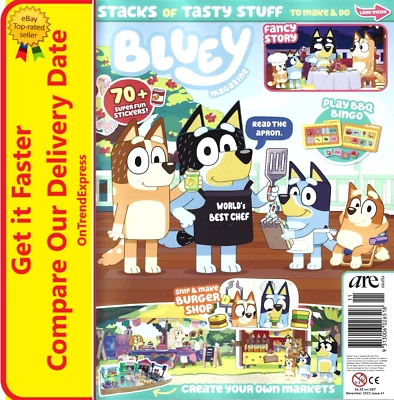 Bluey Magazine Issue 41 November 2023 - Stacks Of Tasty Stuff to Make & Do - image 1 of 4