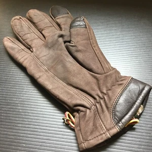 Timberland Mens Dark Brown Nubuck Glove W/ Touchscreen Touch-Tip Right Only Sz L - Picture 1 of 4