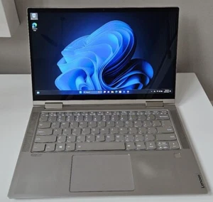 Yoga C740-14IML 2-in-1 TOUCH 14-inch i7-10510U 8GB RAM 512GB NVME Win 11 Pro - Picture 1 of 9