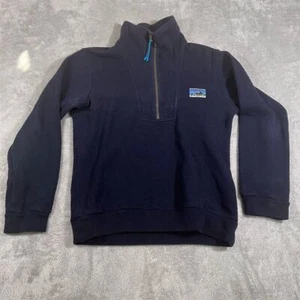 Vintage 70s Patagonia Men's Woolie Fleece Pullover Sweater Blue Size Small - Picture 1 of 12