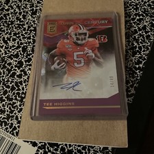 Tee Higgins 2020 Donruss Elite Turn of the Century RC Auto 14/49
