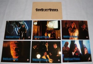 GUNBLAST VODKA Jürgen Prochnow Angie Everhart Götz Otto 6 FRENCH LOBBY CARDs