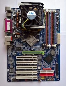 Gigabyte GA-8IPE1000-G Mobo with Pentium 4 2.8GHz CPU and 2GB RAM - Test OK! - Picture 1 of 9