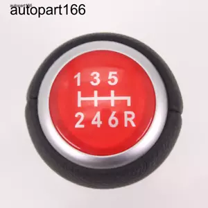 6 Speed Gear Shift Knob Red For Subaru 35022VA020 - Picture 1 of 7