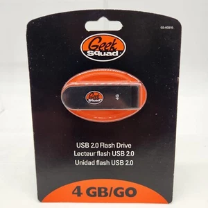 Geek Squad 4 GB USB Flash Thumb Drive Vintage Best Buy Collectors Item NOS - Picture 1 of 7