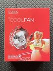 Cubes CoolFan Coca Cola Fan Vintage 26cm Diameter Cooling Old New & Original Packaging