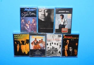 NEW EDITION, RALPH TRESVANT, B.B.D., JOHNNY GILL---7 CASSETTES/ MOST SEALED!!!! - Picture 1 of 2