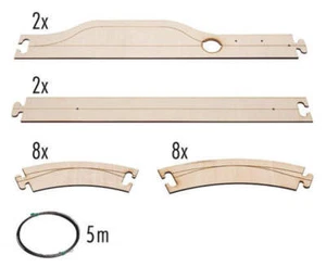Faller 162100 N Gauge Car System Laser Street Basic Set - Picture 1 of 2