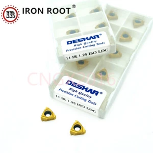 DESKAR 10P 11ER 1,25ISO LDC Gewinde Hartmetall Einsatz CNC Drehmaschine Drehwerkzeug SNR - Bild 1 von 6