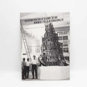 Moderna Museet Stockholm Vladamir Tatlin Exhibit Postcard 1968 - Picture 1 of 5