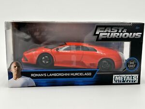 Fast & Furious Roman's Lamborghini Mucielago Orange 1:24 Jada 30765 