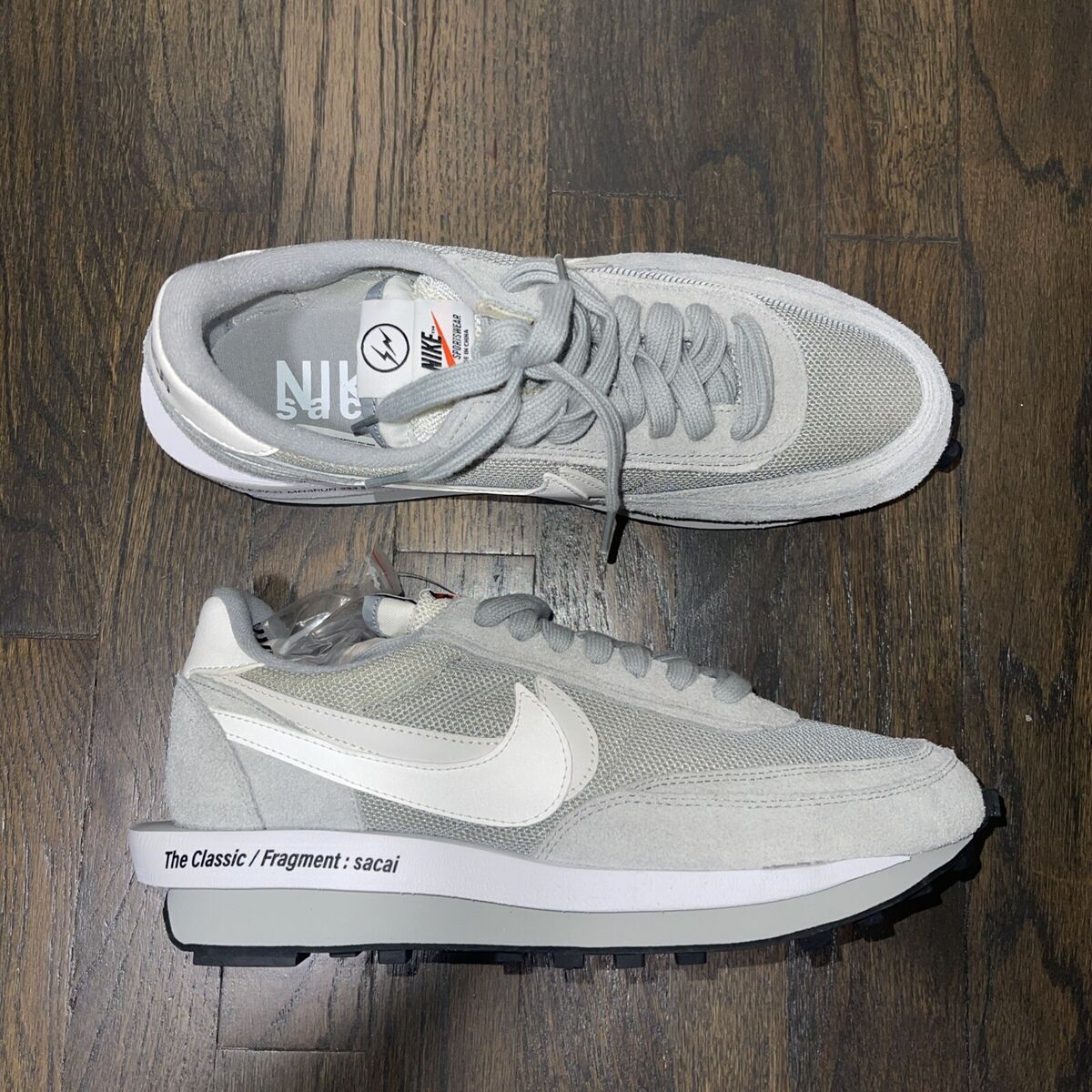Nike LDV Waffle x Fragment Design x Sacai Gray for Sale Nike LDV Waffle x Fragment Design x Sacai Gray for Sale