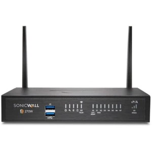 Dispositivo Firewall de Seguridad Inalámbrico SonicWALL 02-SSC-2823 TZ270W 8 Puertos Gigabit - Imagen 1 de 3