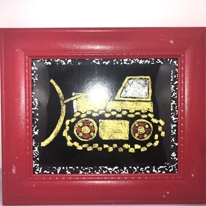 Modern Art Print Titled Car by Chariklia Zarris, 12x14 Inches With Frame - Picture 1 of 9