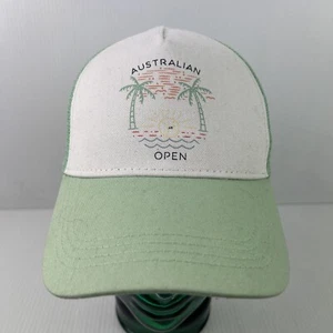 Australian Open Official Trucker Hat Green/White - Picture 1 of 8