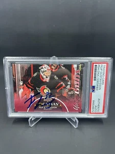 Filip Gustavsson Signed 2021-22 Upper Deck Young Guns RC IP Auto PSA/DNA Wild - Picture 1 of 3