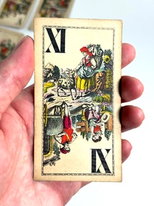 Antique 1905 Ferd Piatnik Wien Germany TAROT card DECK fortune telling - Picture 1 of 24
