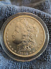 1881 S Morgan Dollar - sehr schöne Münze