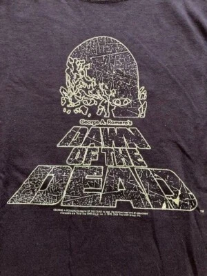 George Romero's Dawn of the Dead Poster Style Black T-shirt NEW Licensed UNWORN - Image 1 of 4