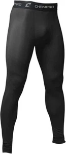 CHAMPRO Sports Dri-Gear Polyester / Spandex Compression Tights, ADULT - Picture 1 of 6
