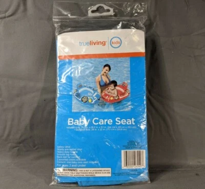 Asiento inflable para el cuidado del bebé True Living piscina azul coche flotante nuevo Foto 1 de 2