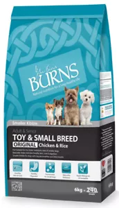 More details for burns original toy &amp; small breed hypoallergenic adult dog food 6kg fast delivery