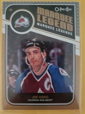 2011-12 OPC O-Pee-Chee Marquee Legends #539 - JOE SAKIC