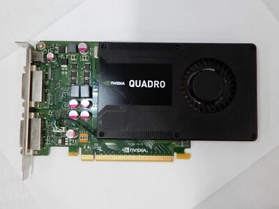 PNY Nvidia Quadro K2000D 2GB GDDR5 1xMini DP 2xDVI Graphics Card PN: VCQK2000D-T - Image 1 of 4
