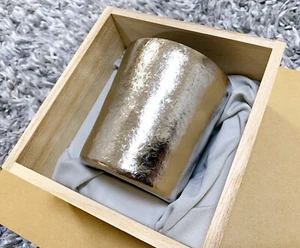 SUS Gallery Rock handgefertigter japanischer Handwerker Vakuum TITANESS Becher S-230Mi - Bild 1 von 9