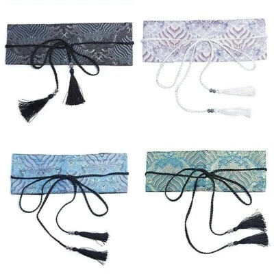 Jacquard Large Obi Ceinture Brodé Ceinture Japonais Kimono Yukata Corset - Photo 1/4