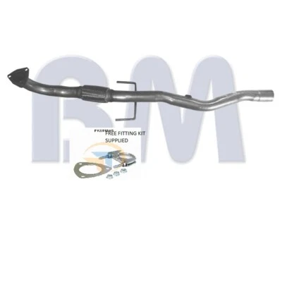 BM50184 Auspuff Vorderrohr Passt -VAUXHALL VECTRA 2.2i 16v 2002-10/2008 - Bild 1 von 4