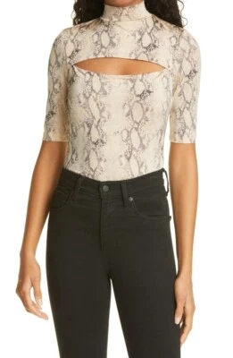 Body Jonathan Simkhai 271581 Mujer Estándar Haze Recortado Talla Mediana Foto 1 de 4