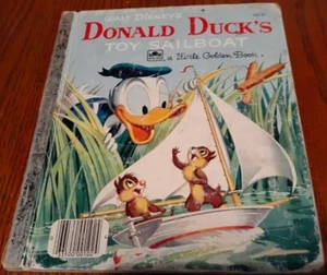 A Little Golden Book Walt Disney's Donald Duck's Toy Sailboat 1954 - Picture 1 of 1