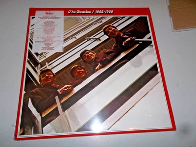 THE BEATLES RED ALBUM 1962-66 DOUBLE VINYL ALBUM 2014 ANALOGUE SEALED AWESOME ! - Image 1 of 4