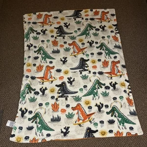 Life Comfort Kids Ultimate Sherpa Fleece Blanket Crocodiles - Picture 1 of 10