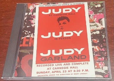 Judy At Carnegie Hall CD Judy Garland VERY GOOD 22 Tracks - Image 1 of 3