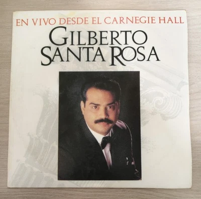 Gilberto Santa Rosa- Carnegie Hall 1995 Press Great Copy SOLID VG - Image 1 of 4