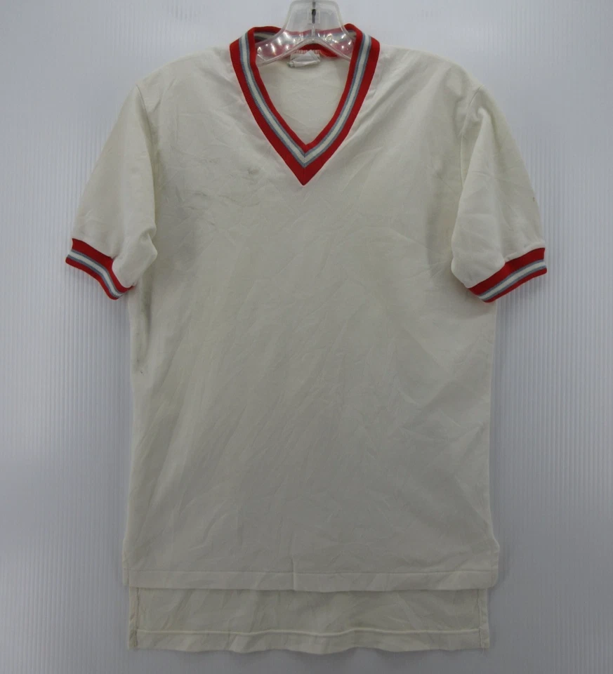 Camiseta de tenis vintage McGregor para hombres competidores medianos años 70 80 timbre EE. UU. * Foto 1 de 4