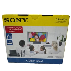 Cargador central de acoplamiento para cámara Sony Cyber-Shot Station CSS-HD1 reproducir fotos en TV - Imagen 1 de 7